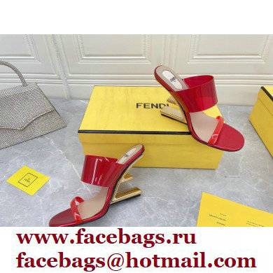 Fendi First Heel 9.5cm PVC TPU High-heeled Sandals 11 2022