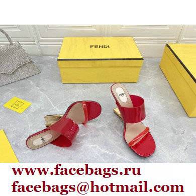 Fendi First Heel 9.5cm PVC TPU High-heeled Sandals 11 2022