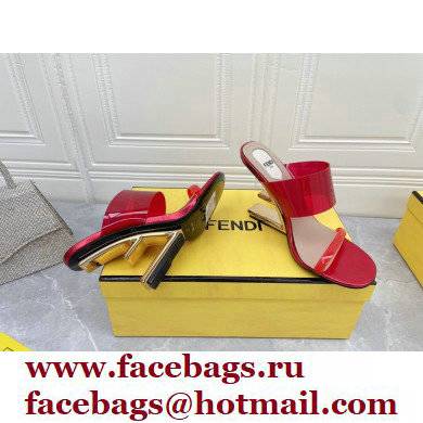 Fendi First Heel 9.5cm PVC TPU High-heeled Sandals 11 2022