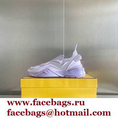 Fendi Flow mesh running Sneakers Purple 2022