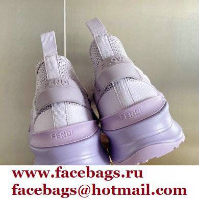 Fendi Flow mesh running Sneakers Purple 2022