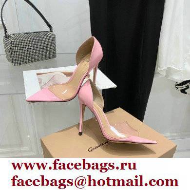 Gianvito Rossi Heel 10.5cm TPU BREE Plexi Sandals PVC Pink 2022