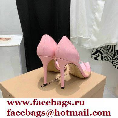 Gianvito Rossi Heel 10.5cm TPU BREE Plexi Sandals PVC Pink 2022