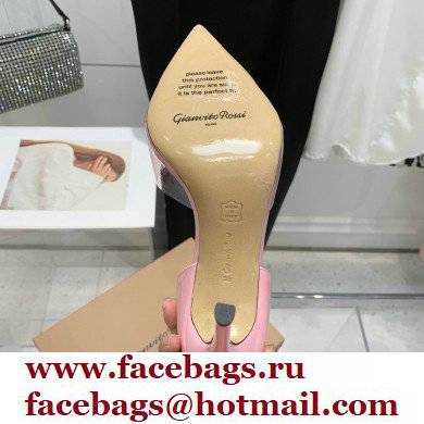 Gianvito Rossi Heel 10.5cm TPU BREE Plexi Sandals PVC Pink 2022