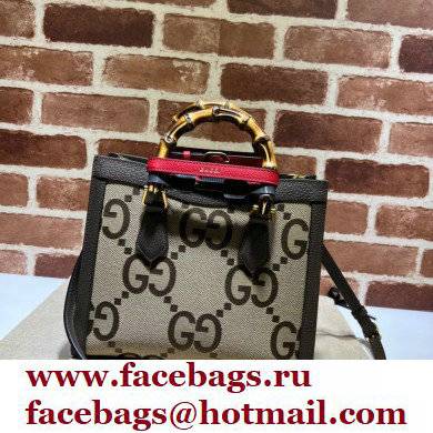 Gucci Diana Jumbo GG Small Tote Bag 660195