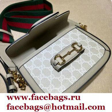 Gucci Horsebit 1955 GG mini bag 658574 GG Canvas Oatmeal