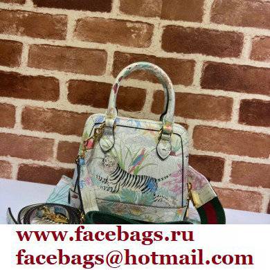 Gucci Horsebit 1955 Mini Bag 677212 Tiger Print