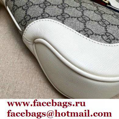 Gucci Jackie 1961 Small Hobo Bag 636706 GG Canvas White