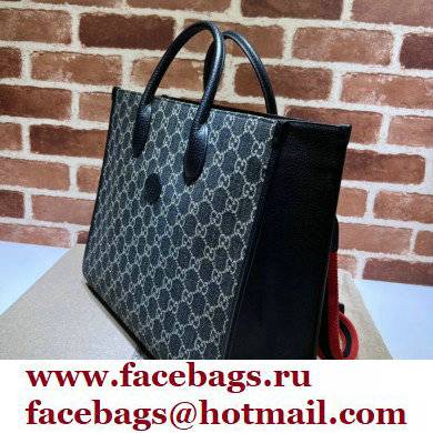 Gucci Medium tote bag with Interlocking G 674148 GG Denim Black