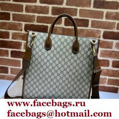 Gucci Medium tote bag with Interlocking G 674155 GG Canvas Brown