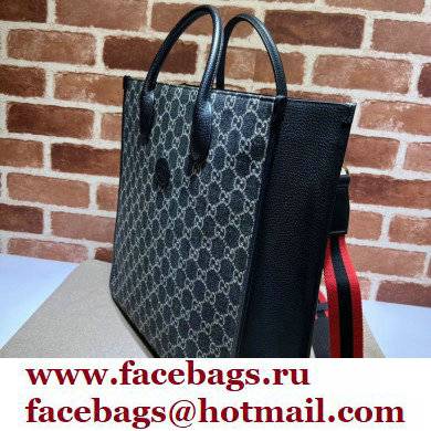 Gucci Medium tote bag with Interlocking G 674155 GG Denim Black