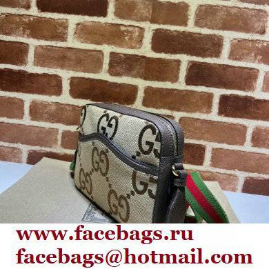 Gucci Messenger Bag with Jumbo GG 675891