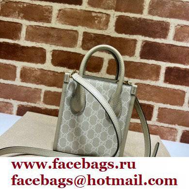 Gucci Mini tote bag with Interlocking G 671623 GG Canvas Oatmeal