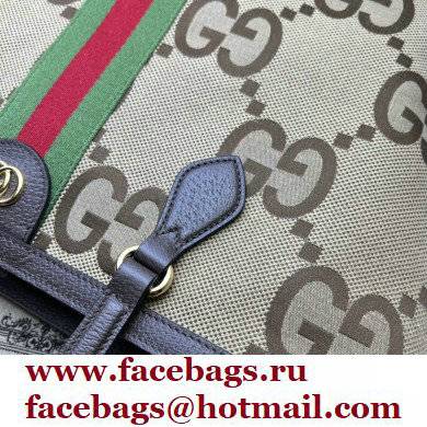 Gucci Ophidia Web Jumbo GG Medium Tote Bag 631685