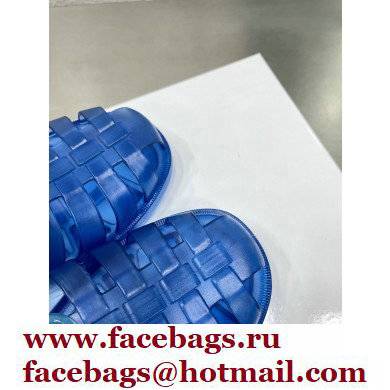 Gucci Rubber Sandals with Double G 676970 Blue 2022