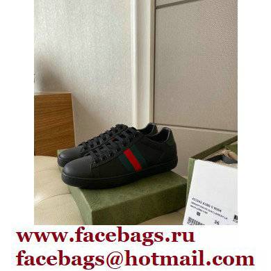 Gucci lover's Ace sneaker black 387993 2021