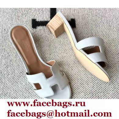 Hermes Heel 5cm Oasis Sandals in Swift Box Calfskin 01