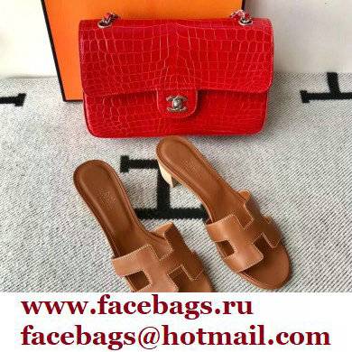 Hermes Heel 5cm Oasis Sandals in Swift Box Calfskin 08