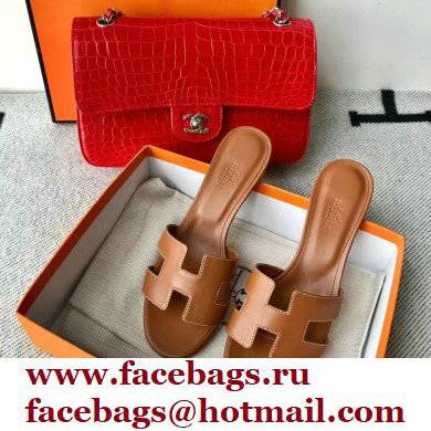 Hermes Heel 5cm Oasis Sandals in Swift Box Calfskin 08