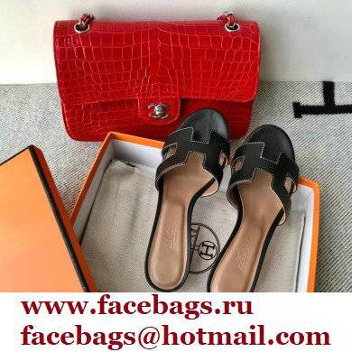 Hermes Heel 5cm Oasis Sandals in Swift Box Calfskin 09