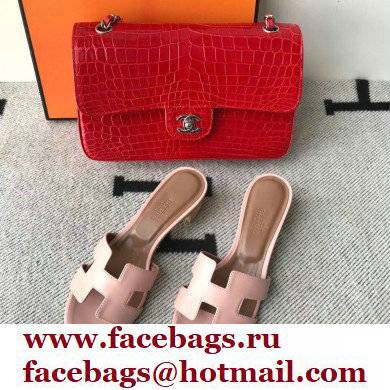 Hermes Heel 5cm Oasis Sandals in Swift Box Calfskin 11