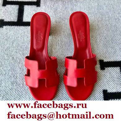 Hermes Heel 5cm Oasis Sandals in Swift Box Calfskin 13