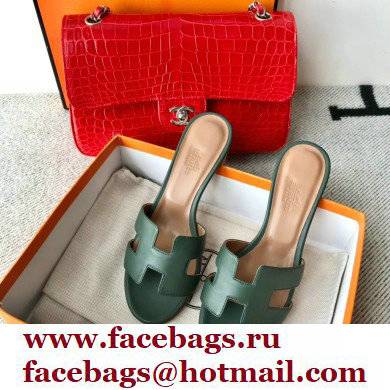 Hermes Heel 5cm Oasis Sandals in Swift Box Calfskin 19