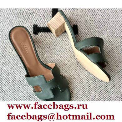 Hermes Heel 5cm Oasis Sandals in Swift Box Calfskin 19