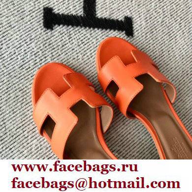 Hermes Heel 5cm Oasis Sandals in Swift Box Calfskin 20