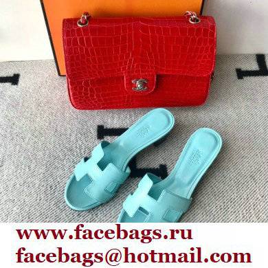 Hermes Heel 5cm Oasis Sandals in Swift Box Calfskin 25