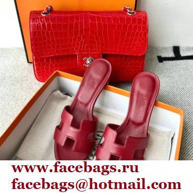 Hermes Heel 5cm Oasis Sandals in Swift Box Calfskin 27