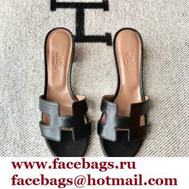 Hermes Heel 5cm Oasis Sandals in Swift Box Calfskin 30