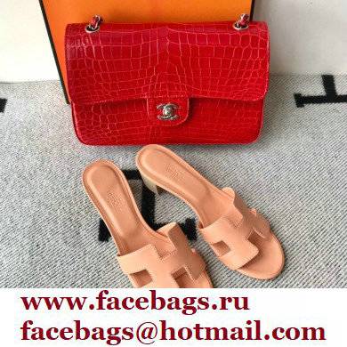 Hermes Heel 5cm Oasis Sandals in Swift Box Calfskin 32