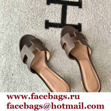 Hermes Heel 5cm Oasis Sandals in Swift Box Calfskin 33