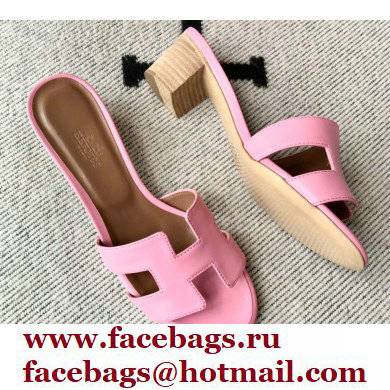 Hermes Heel 5cm Oasis Sandals in Swift Box Calfskin 36