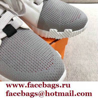 Hermes Knit and calfskin Depart Sneakers 04 2022