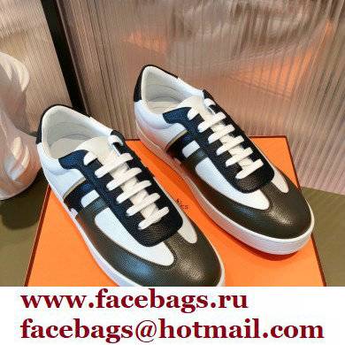 Hermes calfskin Boomerang Sneakers 01 2022