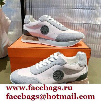 Hermes suede Calfskin Drive Sneakers 03 2022