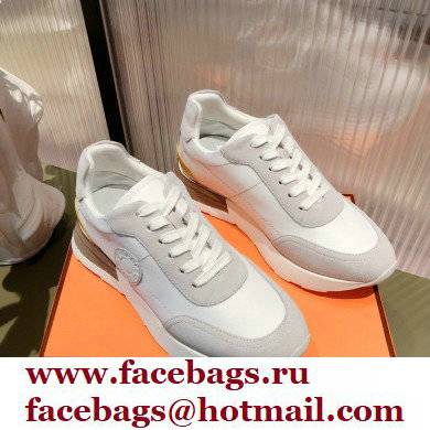 Hermes suede Calfskin Drive Sneakers 04 2022