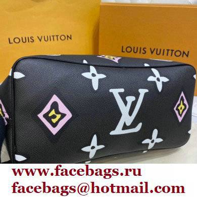 LOUIS VUITTON Neverfull MM BAG M45819 black