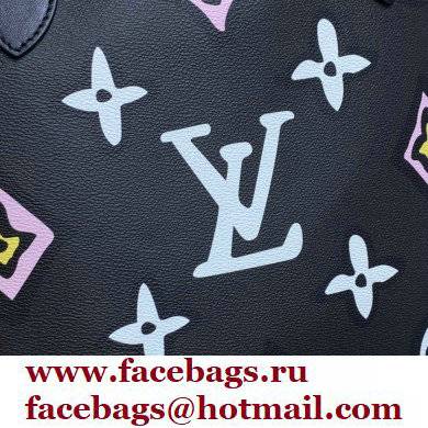 LOUIS VUITTON Neverfull MM BAG M45819 black