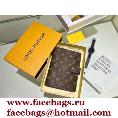 Louis Vuitton Medium Ring Agenda Cover Monogram Canvas R20105