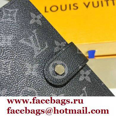 Louis Vuitton Medium Ring Agenda Cover Monogram Eclipse Canvas