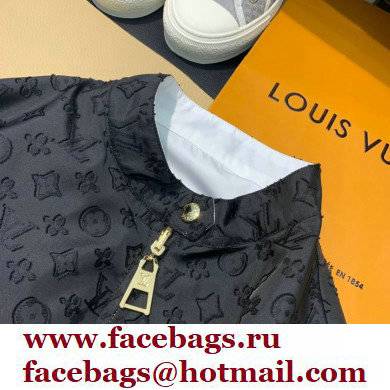 louis vuitton Reversible Monogram Relief Bomber Jacket 2022