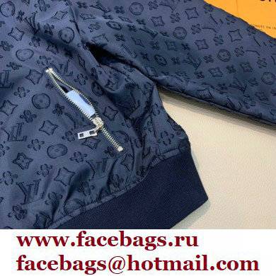 louis vuitton Reversible Monogram Relief Bomber Jacket 2022