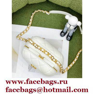 Chanel Vanity Case With Chain Bag AP2699 White 2022