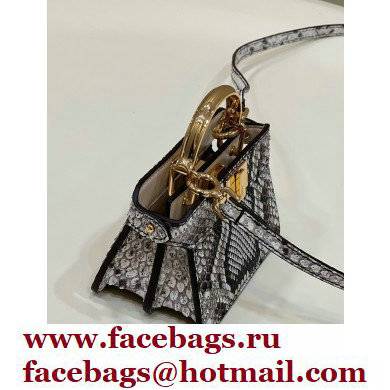 Fendi Python Peekaboo ISeeU Micro Bag 2022