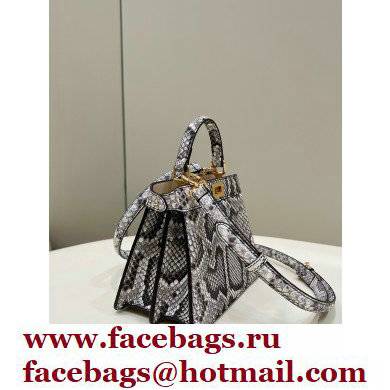 Fendi Python Peekaboo ISeeU Petite Bag 2022