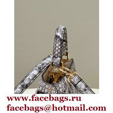 Fendi Python Peekaboo ISeeU Petite Bag 2022