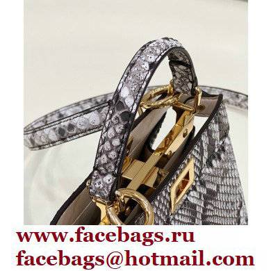 Fendi Python Peekaboo ISeeU Petite Bag 2022